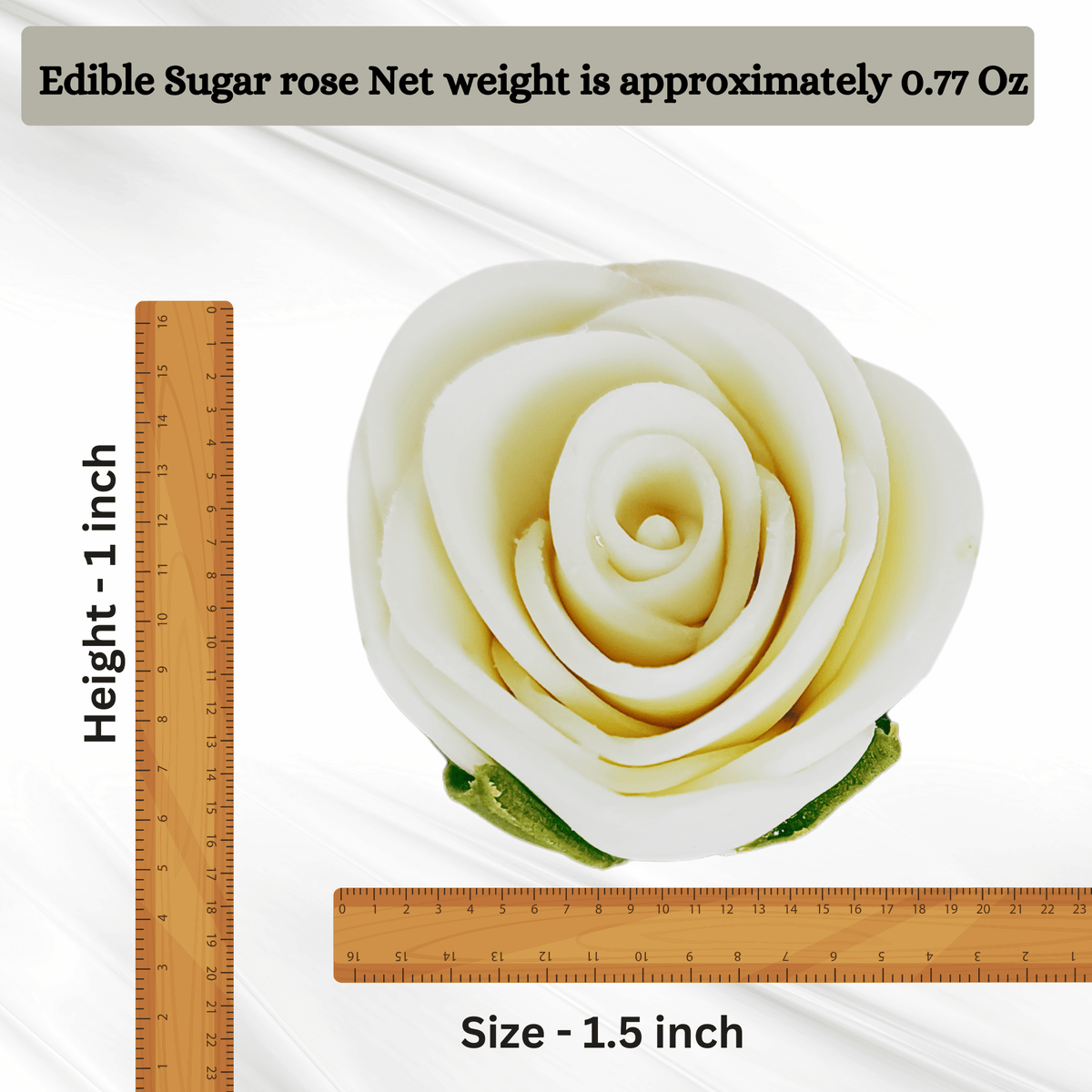 Image 6 of Confect White | Edible Sugar Flowers