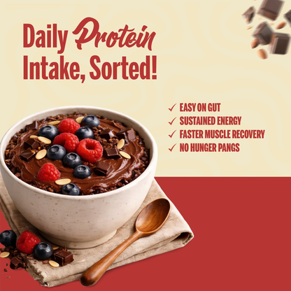 Image 6 of Doctor's Choice Protein Oats Combo – Chocolate & Strawberry Protein Oats
