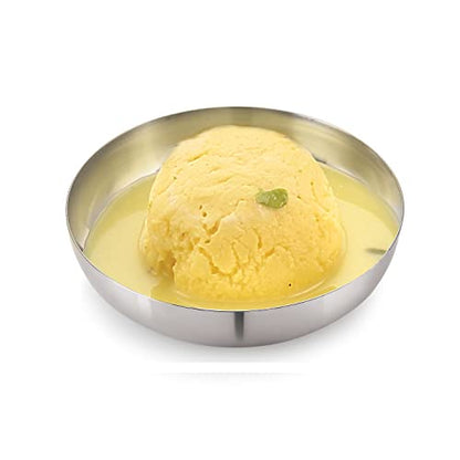 Image 3 of neelam Stainless Steel J.K Halwa Plate 11.2 cm