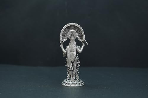 Image 3 of Dista Silvers Antique Vasavi Devi Standing Big 60.70G