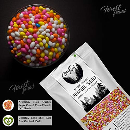 Image 5 of Forest Found Sugar Coated Fennel Seeds Candy, Saunf Mouth Freshener Mukhwas