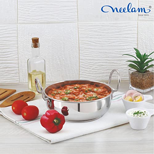 Image 8 of Neelam Stainless Steel Induction Bottom Kadai