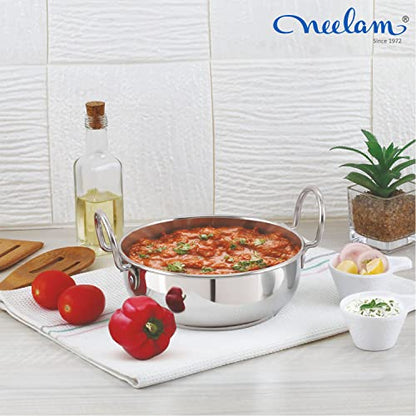 Image 8 of Neelam Stainless Steel Induction Bottom Kadai