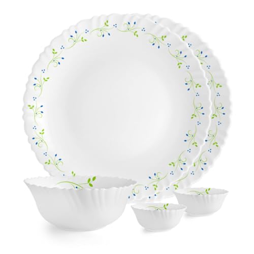 Image 2 of 5 Pieces for the product CELLO Tropical Lagoon Dazzle Series Opalware Dinner Set