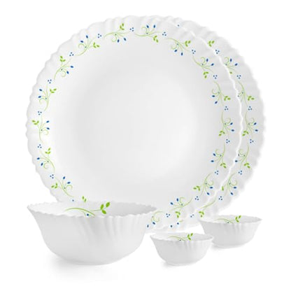 Image 2 of 5 Pieces for the product CELLO Tropical Lagoon Dazzle Series Opalware Dinner Set