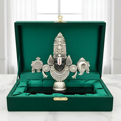 Image 7 of Big-Silver for the product Dev Aastha Venkateswara Balaji Idol