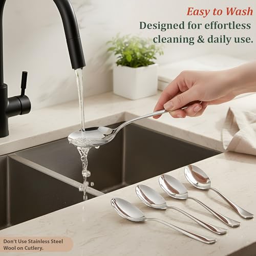 Image 6 of Parage Stainless Steel Table Spoon Set of 12