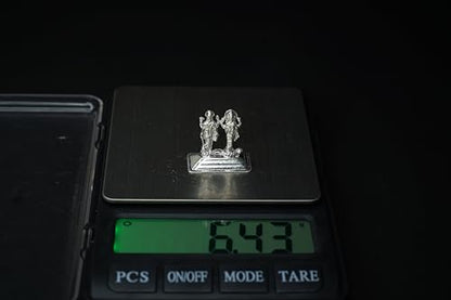 Image 5 of Dista Silvers Lakshmi Narayana Silver Idol 6.42 Grams