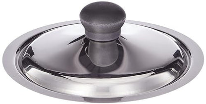 Image 1 of 16 cm / 1 for the product neelam Stainless Steel Multipurpose Lid/Dhakan/Saucepan Cover