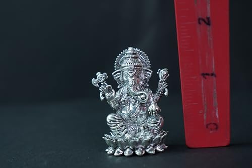 Image 5 of Dista Silvers Antique Lotus Ganesh 100g