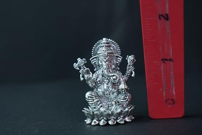 Image 5 of Dista Silvers Antique Lotus Ganesh 100g