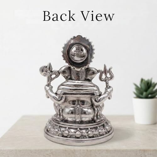 Image 5 of Dev Aastha Silver Plated Ganesh Idol 3 Inch with Gift Box