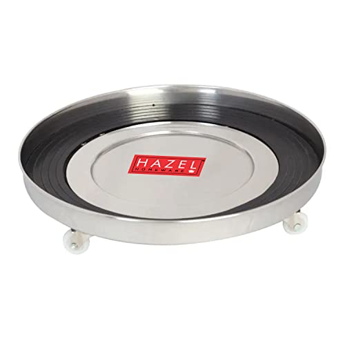 Image 6 of HAZEL Stainless Steel Gas Cylinder Trolley with Rollers - 1 Pc