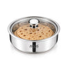 Image 1 of 1.5 liters for the product AVIAS Festiva Stainless Steel Roti Server with Coaster, Small, 1500ml