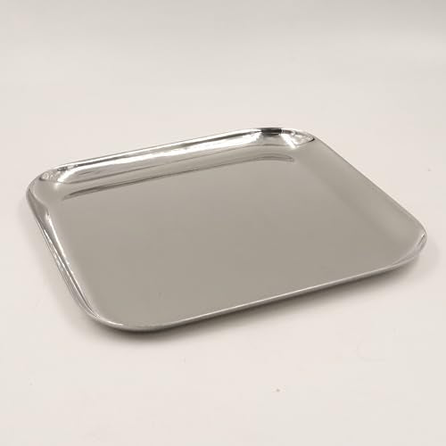 Image 5 of Spillbox Stainless Steel Serving Tray Pack of Medium