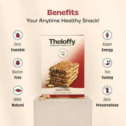 Image 5 of THELOFFY Premium Peanut Chikki with Jaggery 100G Pack Of 5