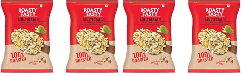 Image 1 of 200 g (Pack of 4) for the product Roasty Tasty Multigrain Mix Sweet & Tangy 400G (200G X 4 Packs)
