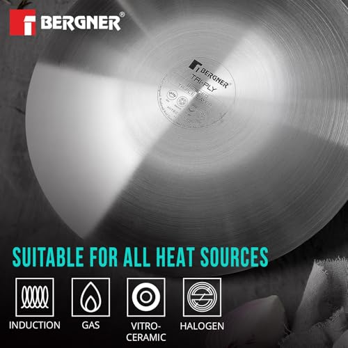 Image 7 of BERGNER Hi-Tech Giro Triply Stainless Steel Roti Tawa