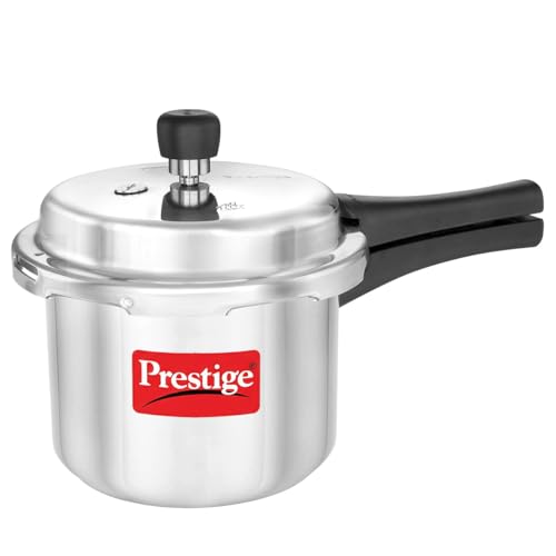 Image 1 of Default Title for the product Prestige 3 Litre Aluminium Popular Outerlid Pressure Cooker