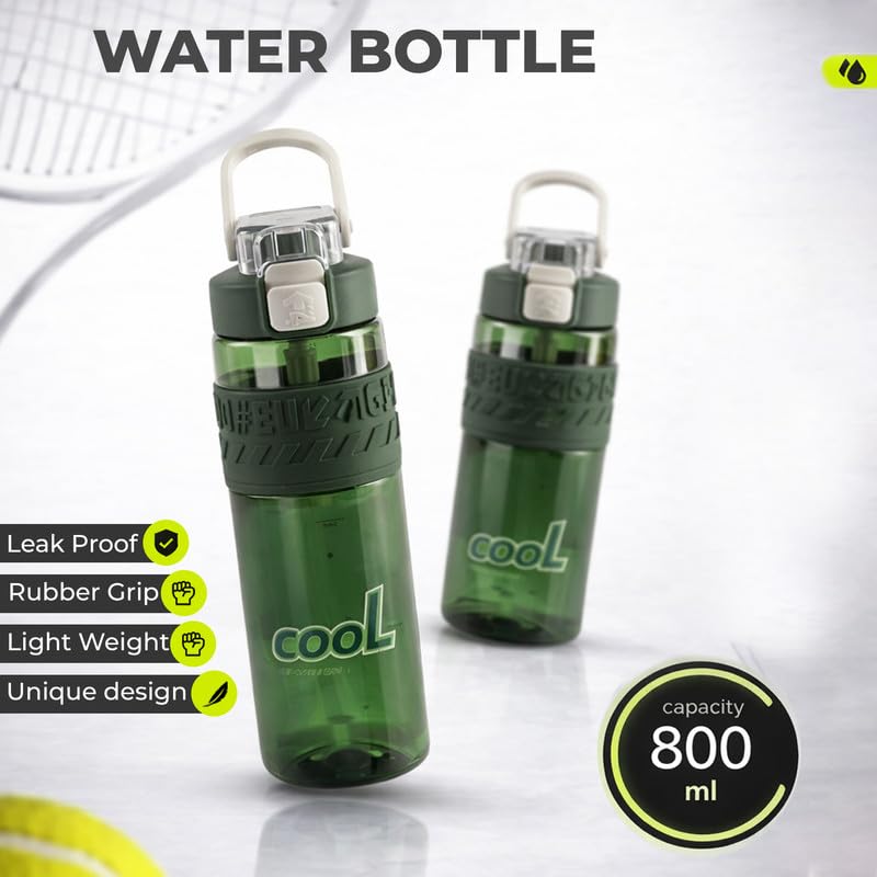 Image 9 of Aarvi Decor Studio Bubble BPA-Free Plastic Water Bottle