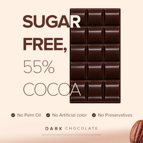 Image 3 of THELOFFY Sugar Free 55% Cocoa Dark Chocolate - 100 g