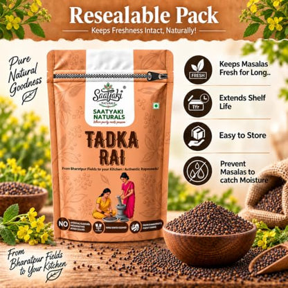 Image 7 of SAATYAKI NATURALS Organic Mustard Seeds