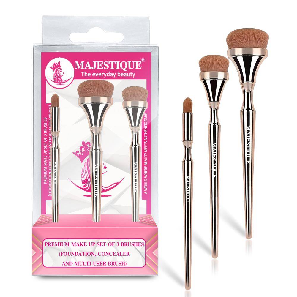 Image 1 of 40 g for the product Majestique Foundation, Concealer and Multi-Use Brush Professional Luminous HD Brushes