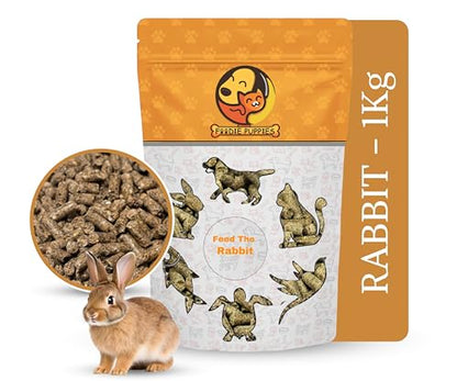 Image 3 of Pouch - Rabbit Food, 1Kg for the product Foodie Puppies Rabbit Food Dry Pellets