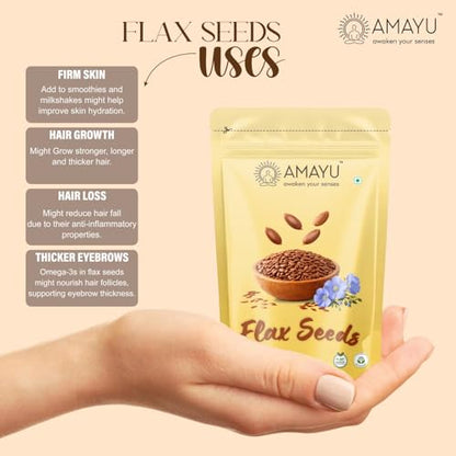 Image 7 of AMAYU Premium Flax Seeds 200g