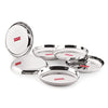 Image 1 of 26.8 cm / 26.8 cm for the product HAZEL Steel Dinner Plates Set, 26.8 cm