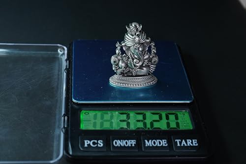 Image 6 of Dista Silvers Antique Ganesh Idol with Out Frame 33.20G