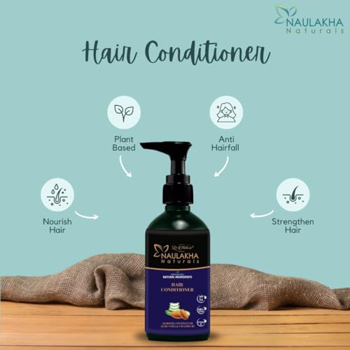 Image 3 of Naulakha Naturals Aloe Vera and Almond Hair Conditioner | Natural Ingredients | No Paraben & Sulphate |