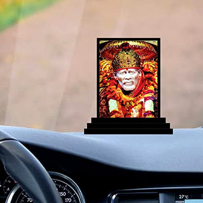 Image 4 of Lord Saibaba Wooden Idols Handcrafted Murti Decorative Showpiece for Living Rooms Traditional Statue for Gifting Relegious Figurine