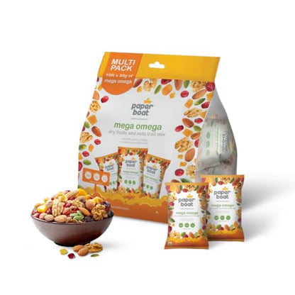 Image 1 of 300 gm (Pack of 1) for the product Paper Boat Mega Omega Dry Fruits Mix