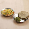 Image 1 of Default Title for the product HAZEL Stainless Steel Snack Plate 20.7 cm, Set of 2