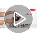 Image 2 of HAZEL Stainless Steel Serving Sweet Dish Dessert Plate Set of 6 200 ml