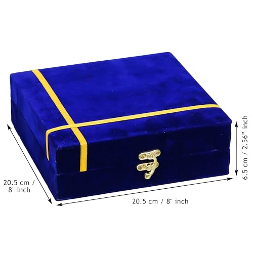 Image 4 of Webelkart Silver Plated Swastik Pooja Thali Set (Silver)