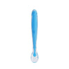Image 1 of Pack of 1 for the product Safe-O-Kid Soft Tip Silicone Spoon, Blue For Kids Protection