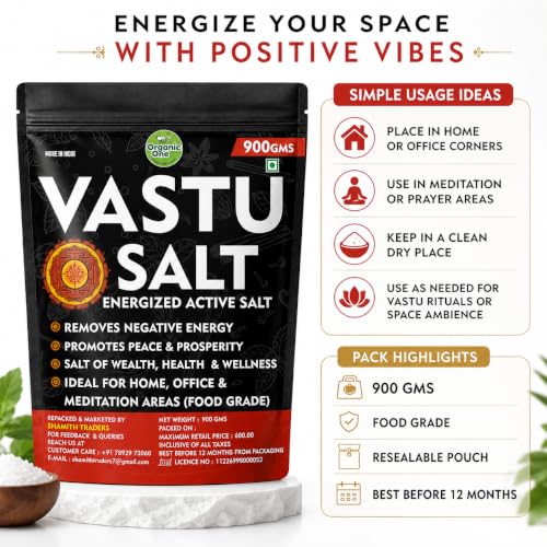 Image 4 of Organic One Vastu Salt 900g
