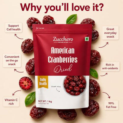 Image 6 of Zucchero Premium Dried Cranberry, 200 gm