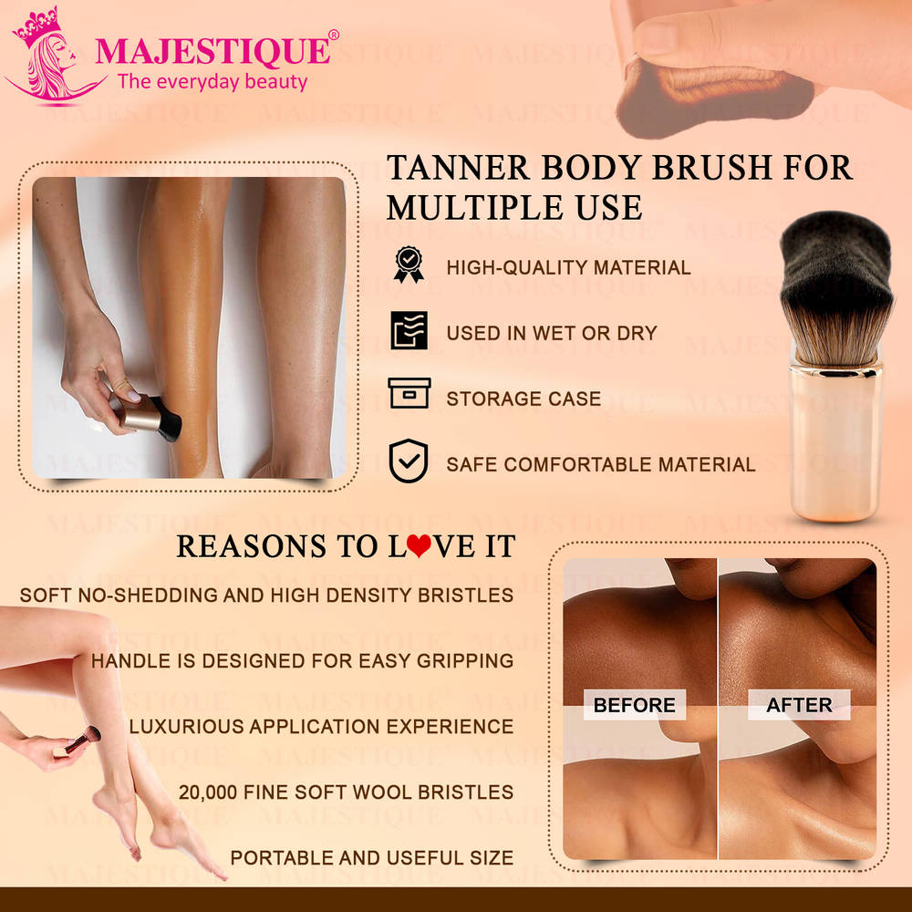 Image 4 of Majestique Tanner Premium Tanning Body Brush