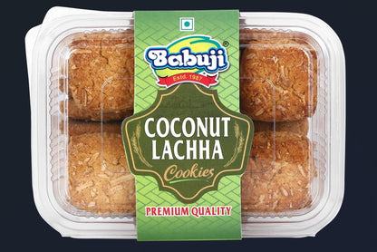 Image 1 of Default Title for the product BABUJI Coconut Lachha Cookies 300 gram
