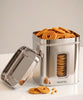 Image 1 of 2200ml for the product MARU Stainless Steel Square Kitchen Storage Container