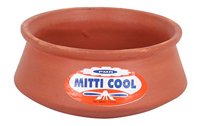 Image 2 of Mitti Cool Clay Handi, Set of 1, 650 ml, Brown