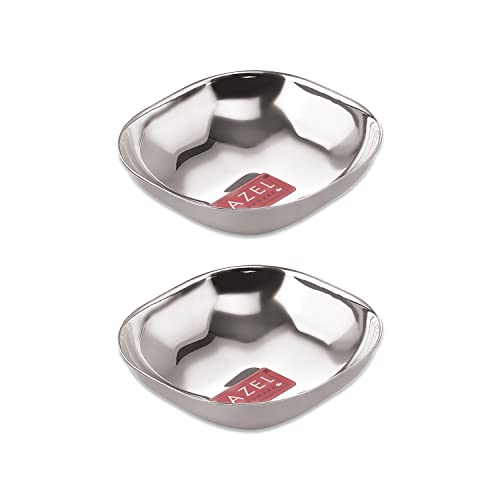 Image 6 of SS, 260 ML / Set of 2 for the product HAZEL Steel Dessert Silver Plate