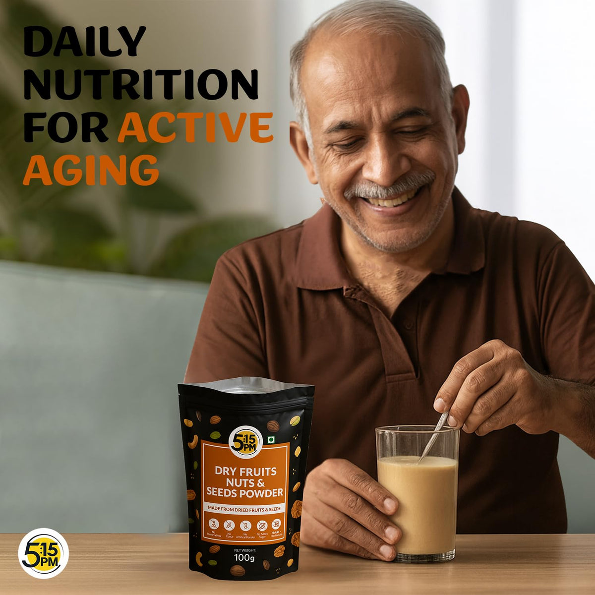 Image 4 of 5:15 PM Dry Fruits Powder | Nuts and Seeds Powder