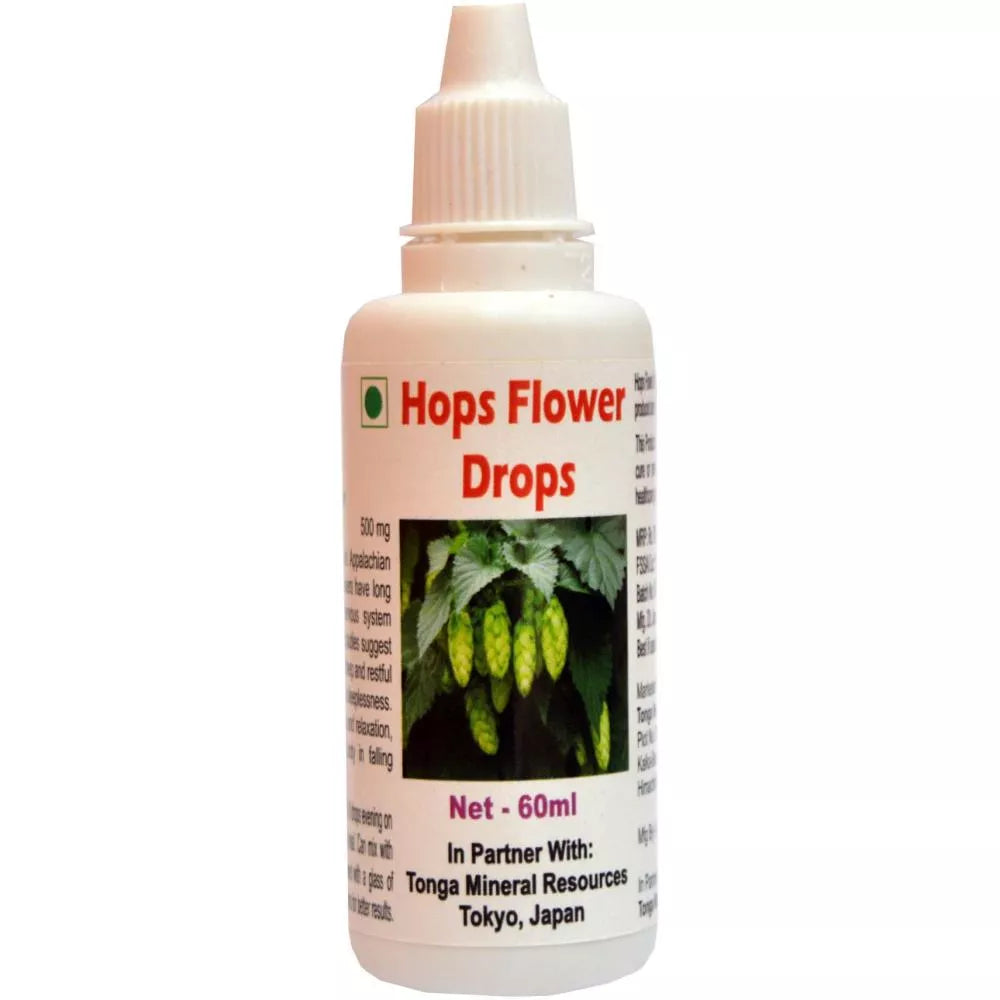 Image 1 of 60 ml for the product Tonga Herbs Hops Flower Drops