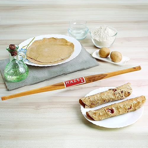 Image 8 of HAZEL Wooden Roti Roller Belan