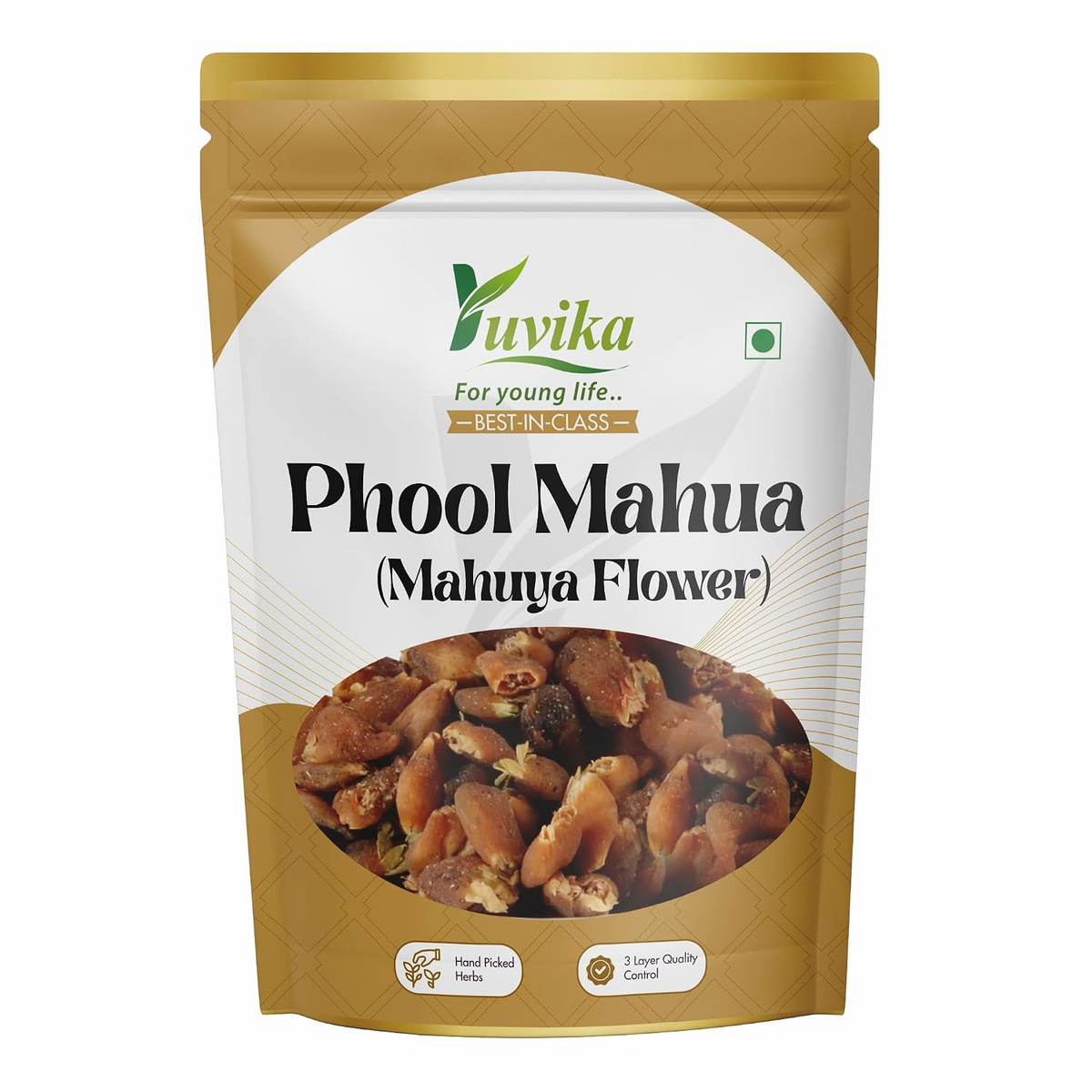 Image 1 of 100 gm for the product Yuvika Phool Mahua - Mahuya Flower - Madhuca Indica