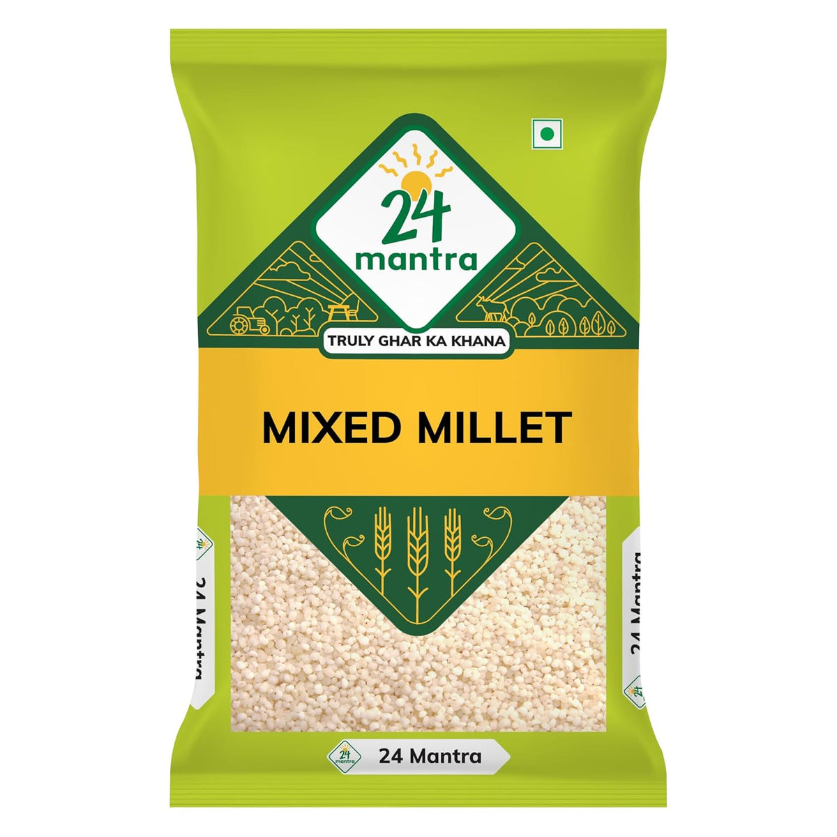 Image 1 of 500gm for the product 24 Mantra Organic Products Mixed Millet 500gm